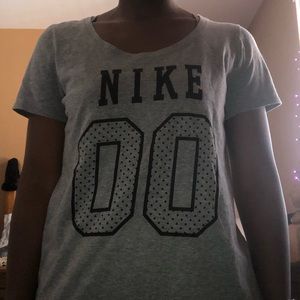 Gray Nike Tee